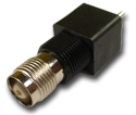 TNC vertical thru hole jack commercial high profile Connector