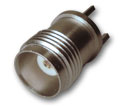 TNC vertical thru hole jack Connector