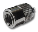 UHF straight twist on plug Connector