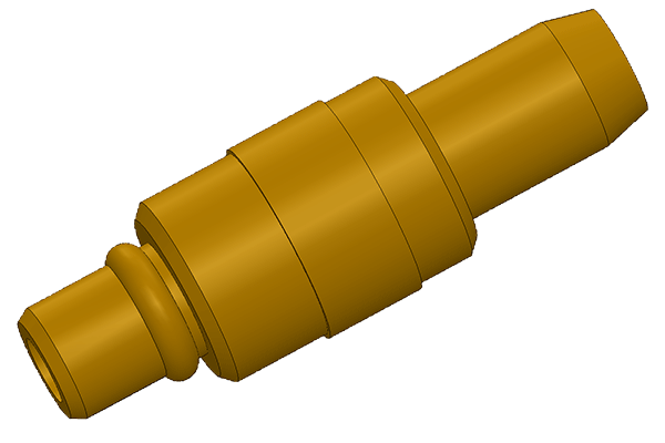 mmcx straight crimp plug Connector